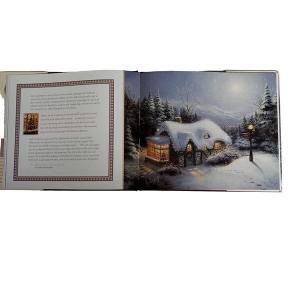 I'll Be Home for Christmas Painter of Lights Thomas Kinkade Lighted Path Book - Picture 10 of 15